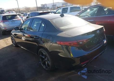 2019 Alfa Romeo Giulia Ti Sport Rwd from USA, damaged, VIN ZARFAMBN4K7603962